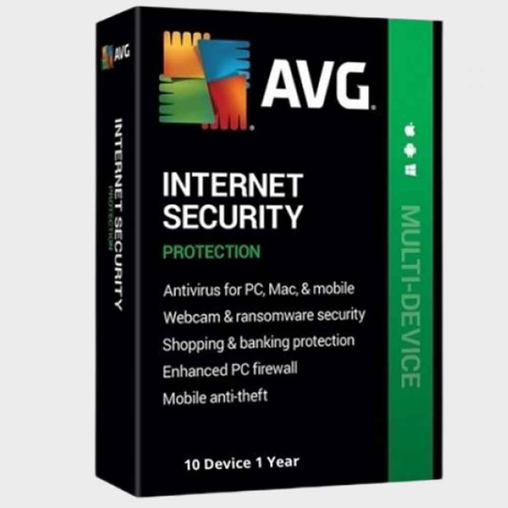 Avg Internet Security – 10 Device 1 Year product image