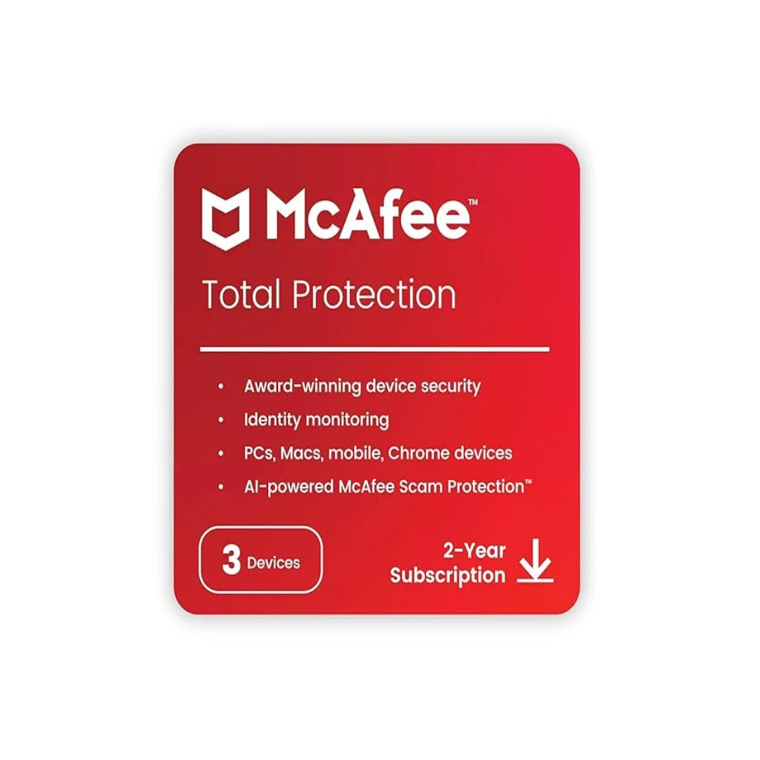 McAfee Total Protection 2026 | 3 Device, 2 Year product image